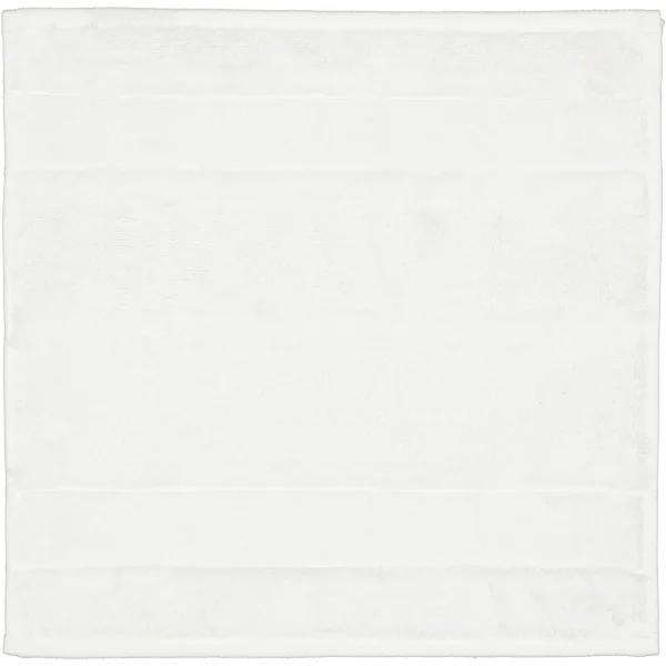Cawö - Noblesse2 1002 - Farbe: 600 - weiß - Seiflappen 30x30 cm günstig online kaufen