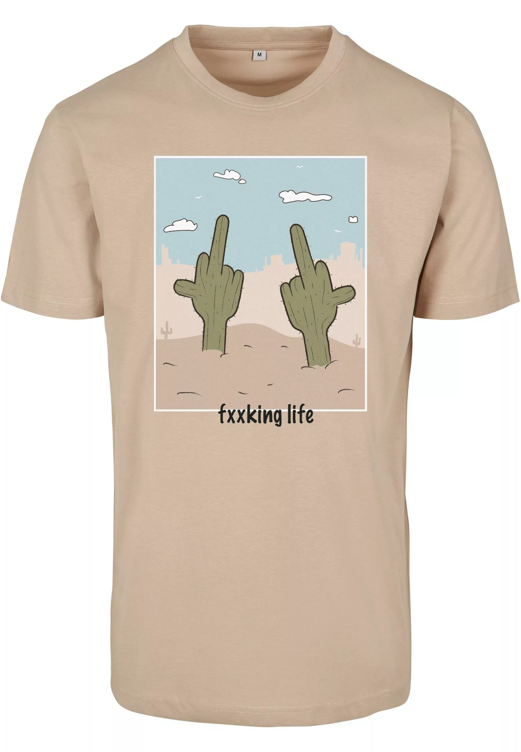 MisterTee T-Shirt "MisterTee Herren Fucking Life Tee" günstig online kaufen