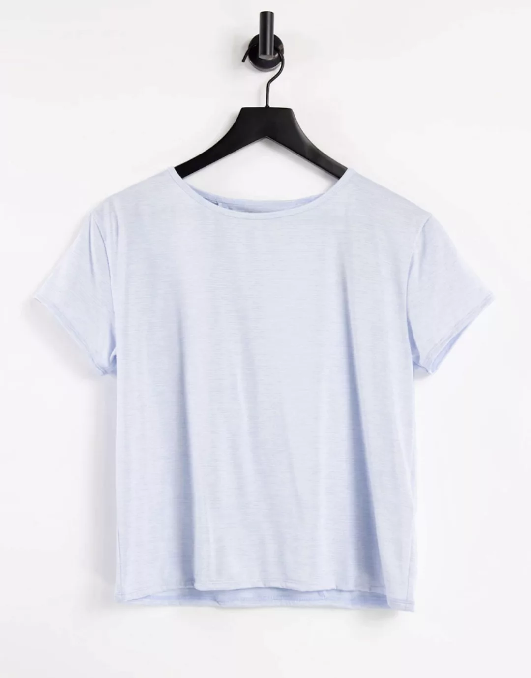 Under Armour – Training Tech – T-Shirt mit Belüftungsschlitz in Blau günstig online kaufen