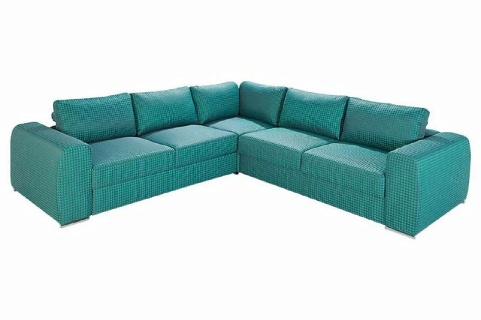 JVmoebel Ecksofa, Freistehende Couch Regal Ecksofa Wohnlandschaft Sofa Pols günstig online kaufen