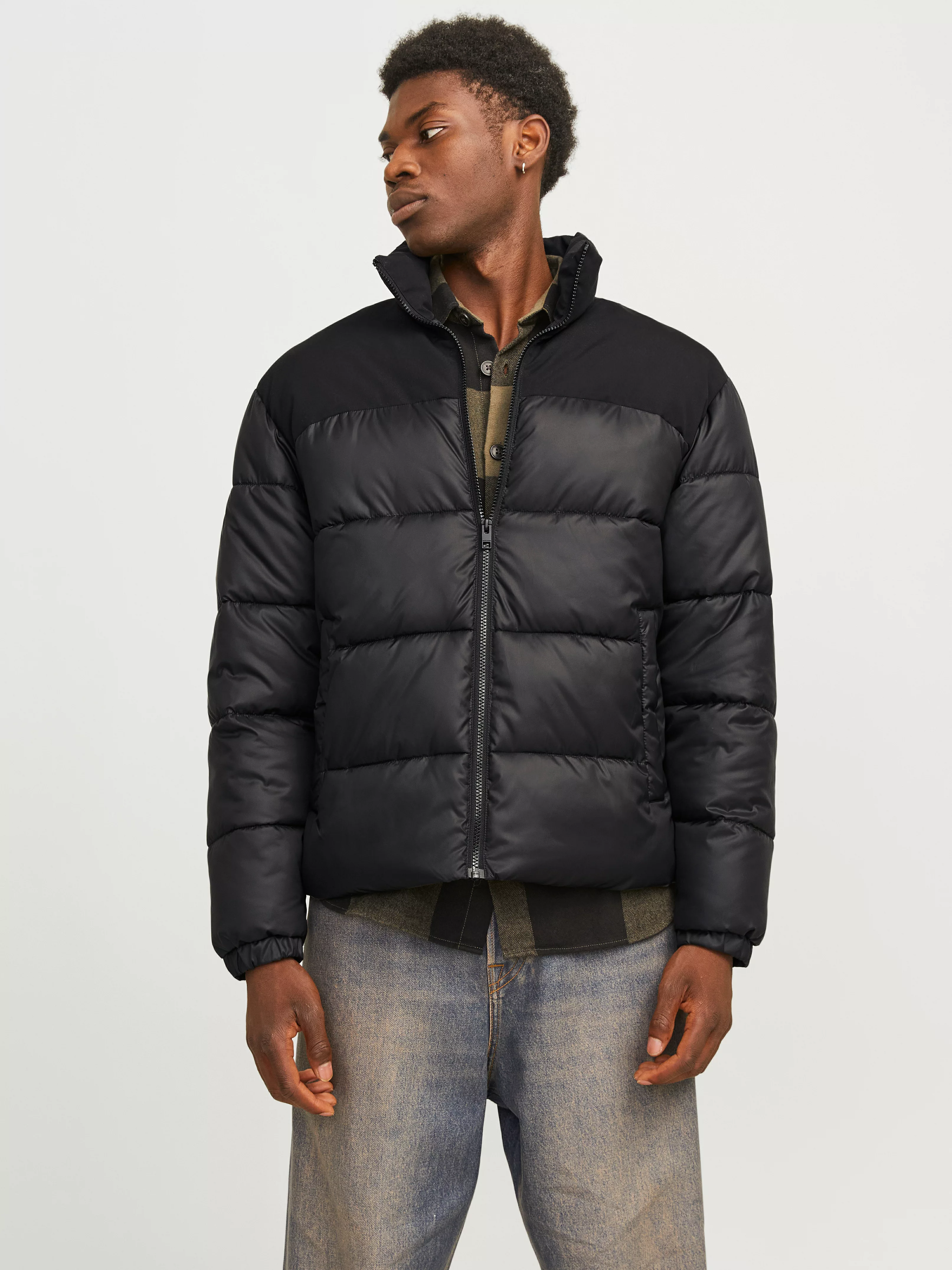 Jack & Jones Steppjacke "JJMOON STAND COLLAR PUFFER" günstig online kaufen