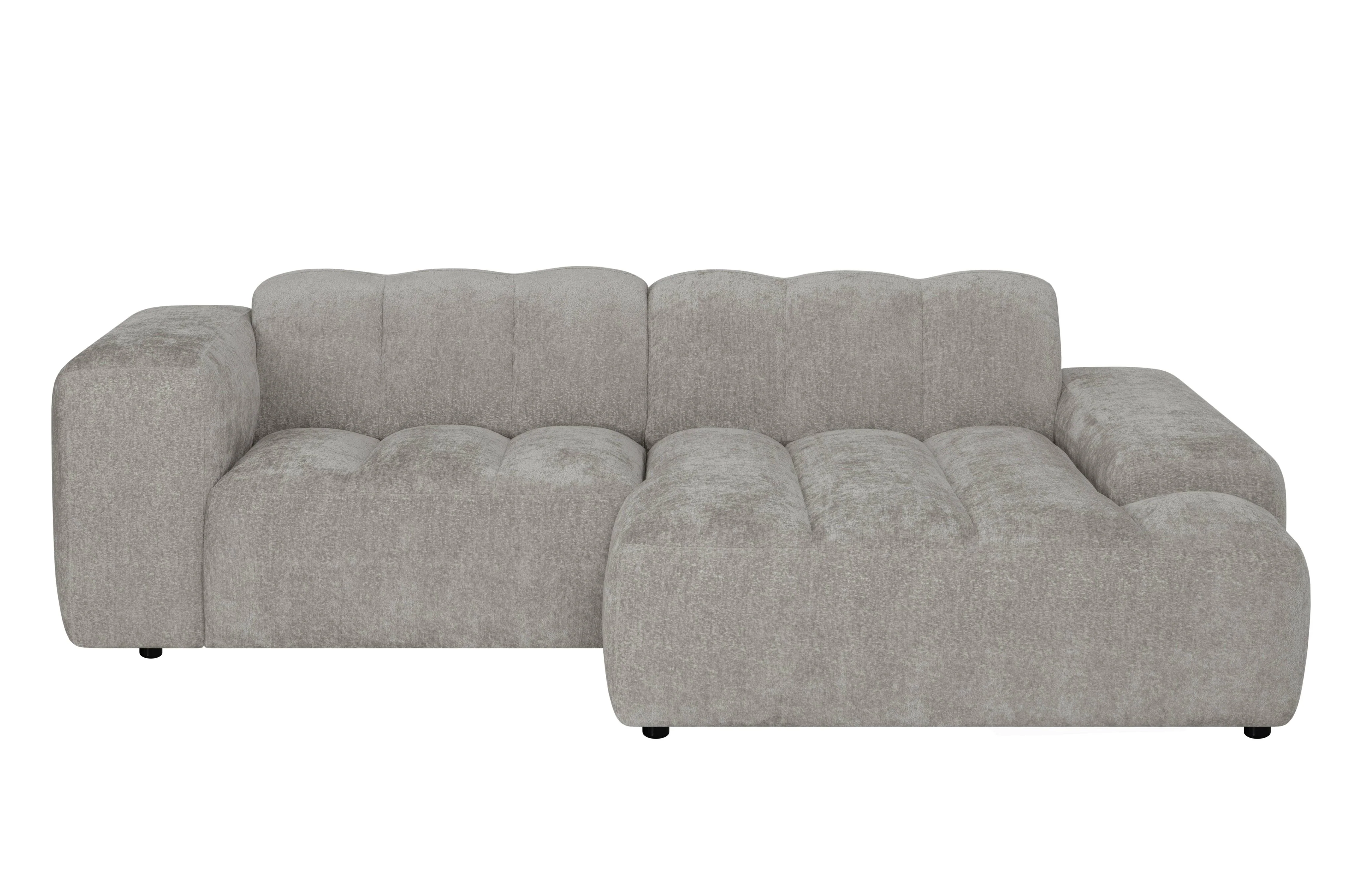 NADUVI Collection | Ecksofa Sandro rechts 2,5-Sitzer Chenille günstig online kaufen