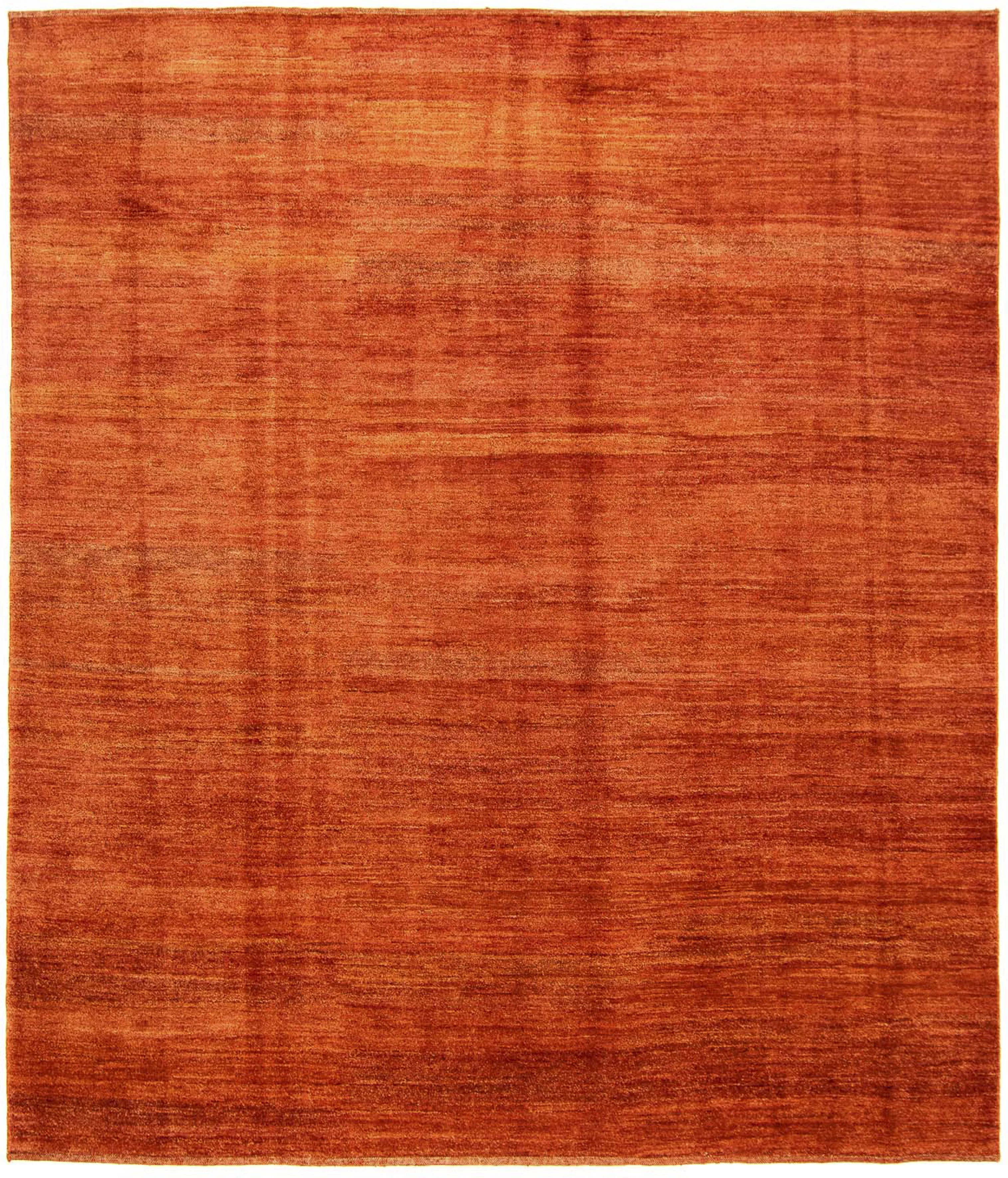 morgenland Wollteppich »Gabbeh - Perser - 283 x 253 cm - rost«, rechteckig, günstig online kaufen