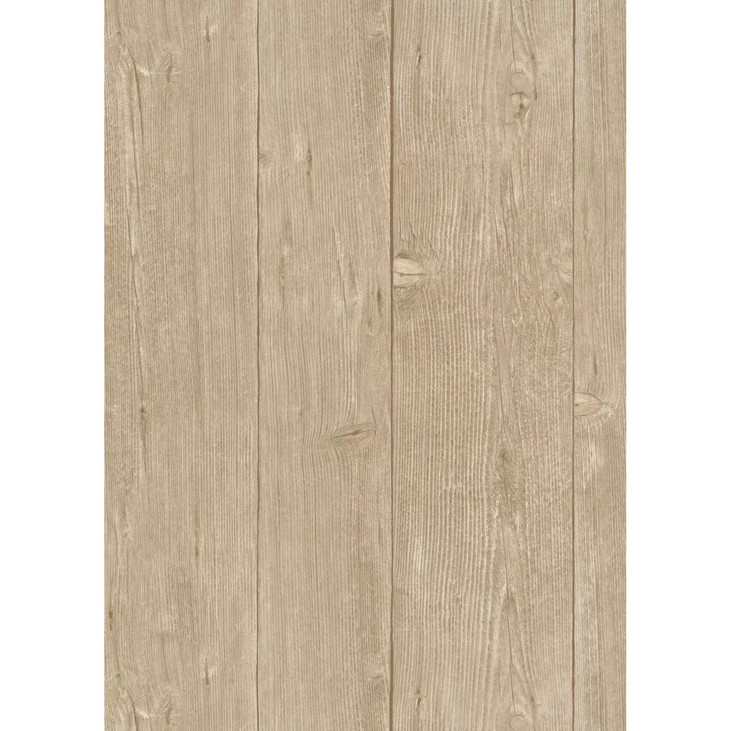 Bricoflor Landhaus Tapete in Holzoptik Beige Vliestapete mit Holz Muster fü günstig online kaufen