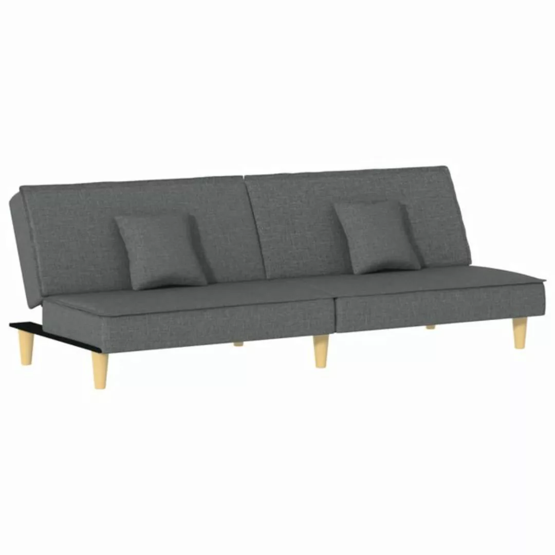 vidaXL Sofa Schlafsofa Dunkelgrau Stoff günstig online kaufen