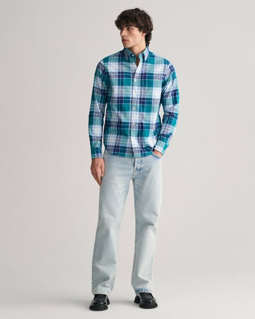 Gant Langarmhemd Herren Hemd Regular Fit Langarm (1-tlg) günstig online kaufen