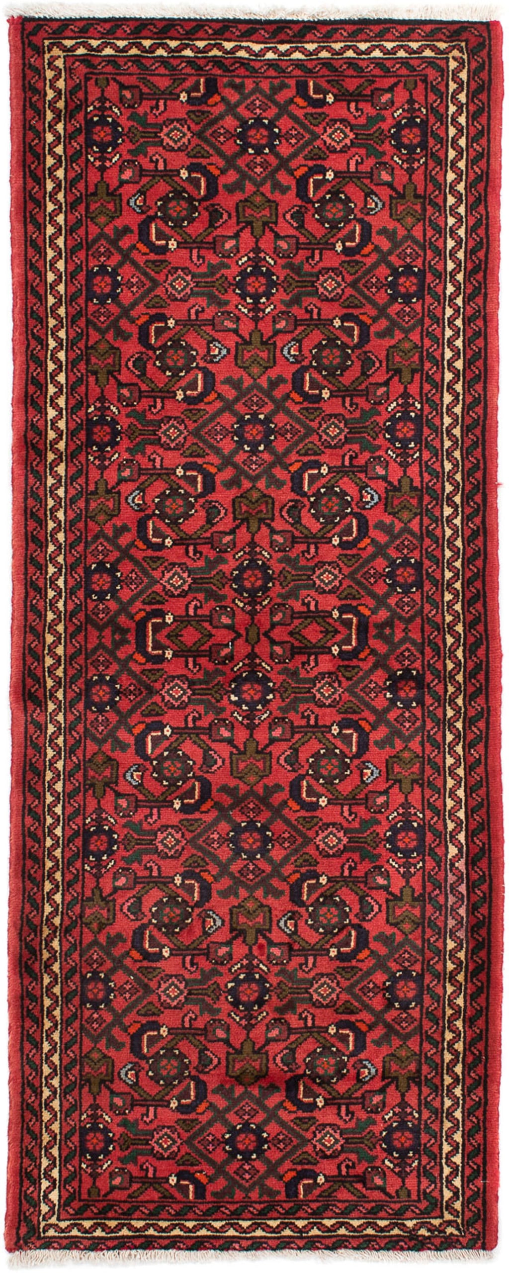 morgenland Orientteppich »Perser - Nomadic - 195 x 74 cm - dunkelrot«, rech günstig online kaufen
