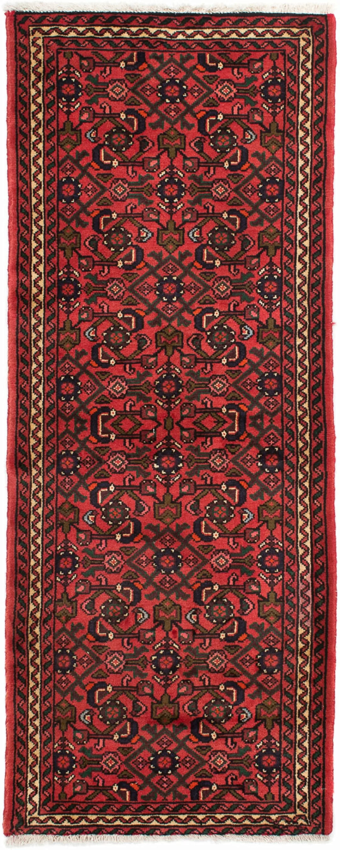 morgenland Orientteppich »Perser - Nomadic - 195 x 74 cm - dunkelrot«, rech günstig online kaufen