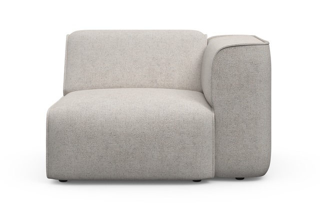 RAUM.ID Sessel "Merid Sofa-Eckelement, Maße B/T/H: 109/97/46 cm", als Modul günstig online kaufen