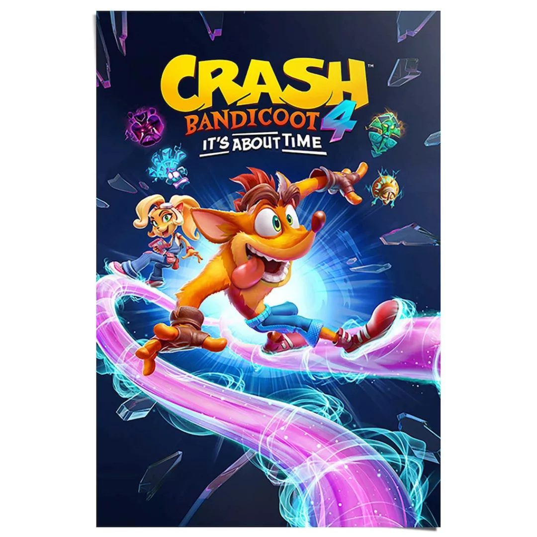 Reinders Poster "Crash Bandicoot 4 - ride" günstig online kaufen