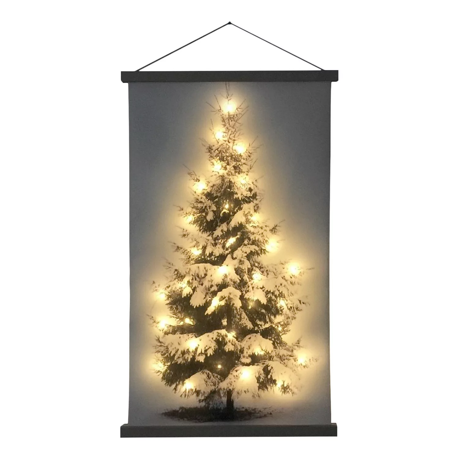 Myflair Möbel & Accessoires LED-Bild »Wandbehang Tannenbaum, mit LED-Beleuc günstig online kaufen