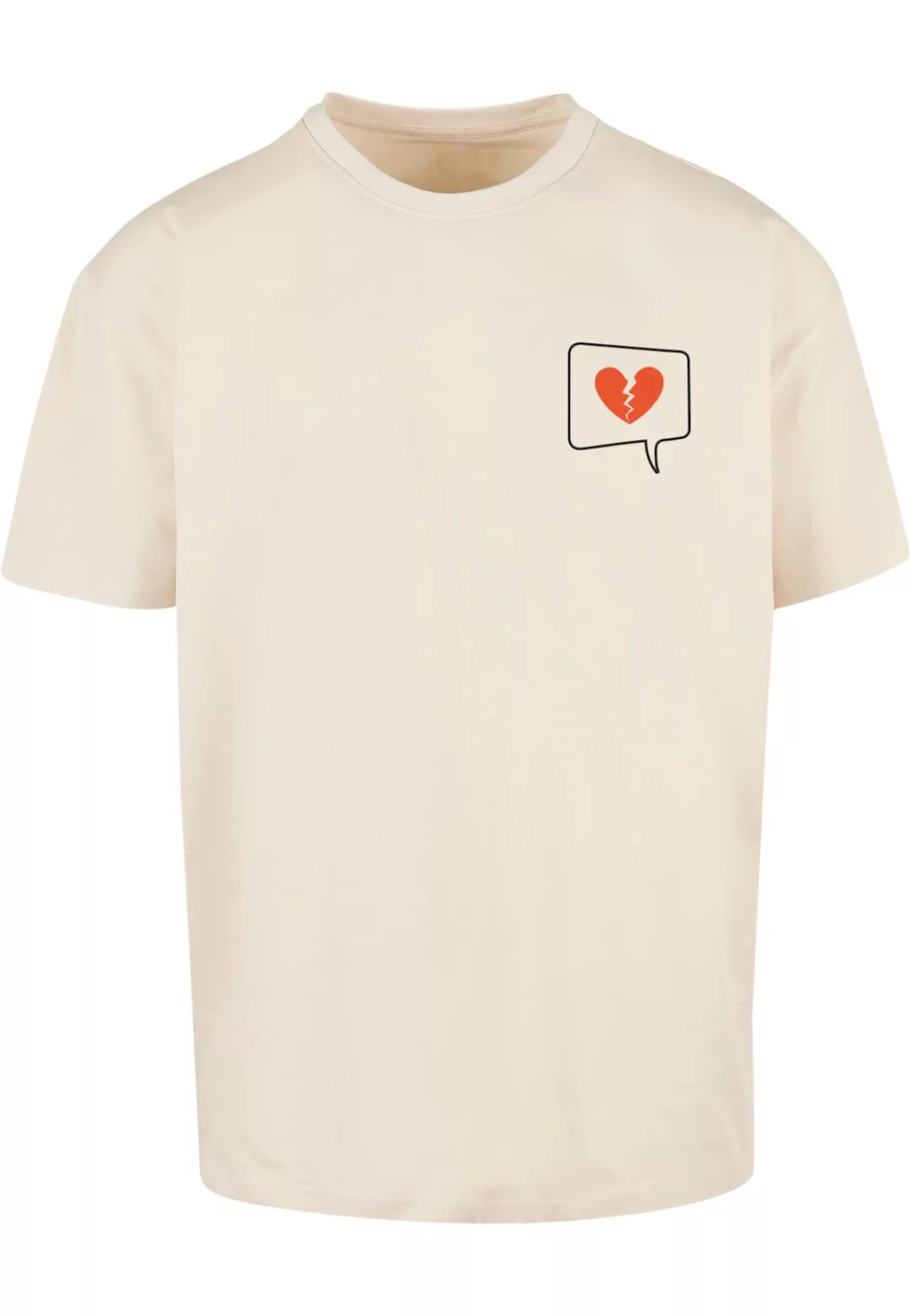 Merchcode T-Shirt "Merchcode Herren Heartbreak Heavy Oversize Tee" günstig online kaufen