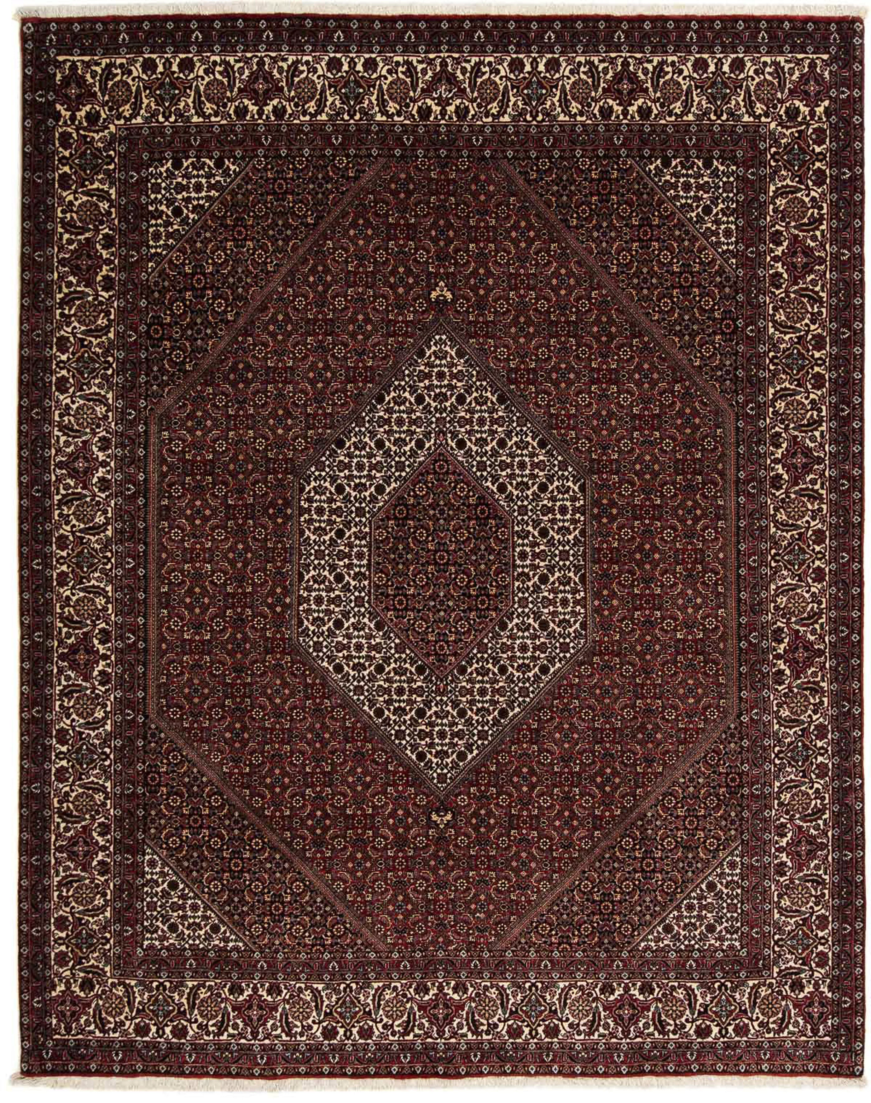 morgenland Orientteppich »Perser - Bidjar - 252 x 208 cm - dunkelrot«, rech günstig online kaufen