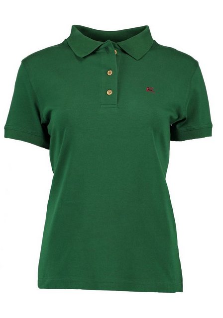 OS-Trachten Poloshirt Laukas Kurzarm Shirt mit Hirsch-Stickerei auf der lin günstig online kaufen