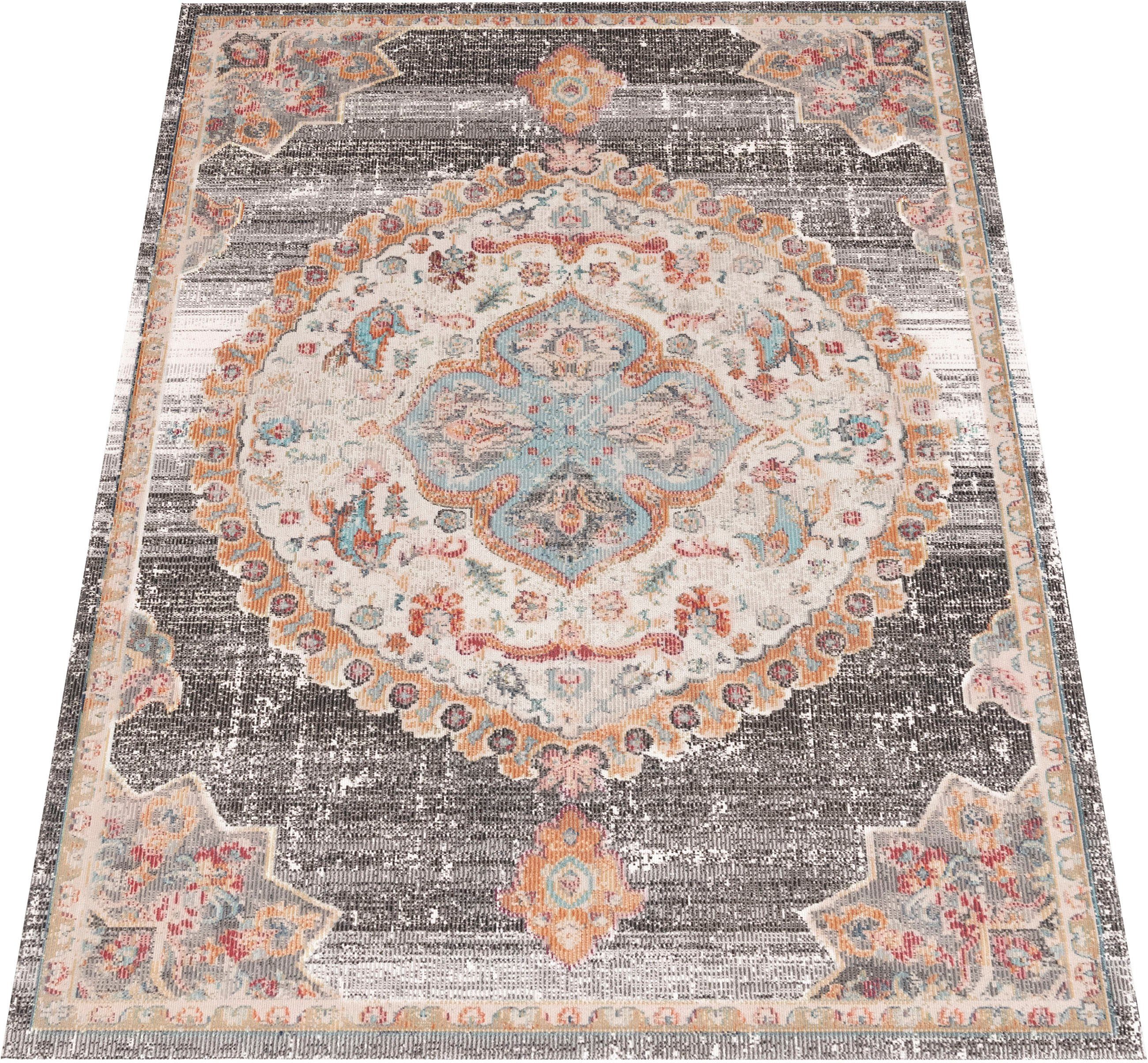 Paco Home Teppich »Torres 279«, rechteckig, 8 mm Höhe, Kurzflor, moderne Or günstig online kaufen