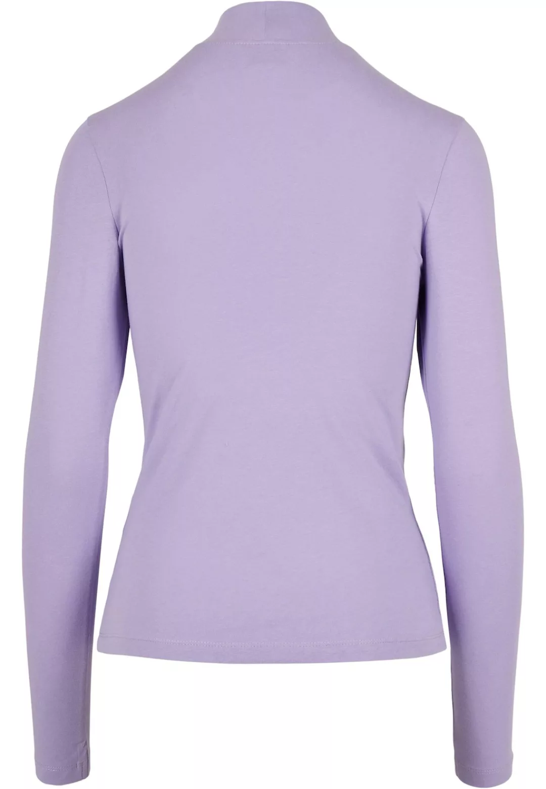 URBAN CLASSICS Langarmshirt "Urban Classics Damen Ladies Cut-Out Turtleneck günstig online kaufen