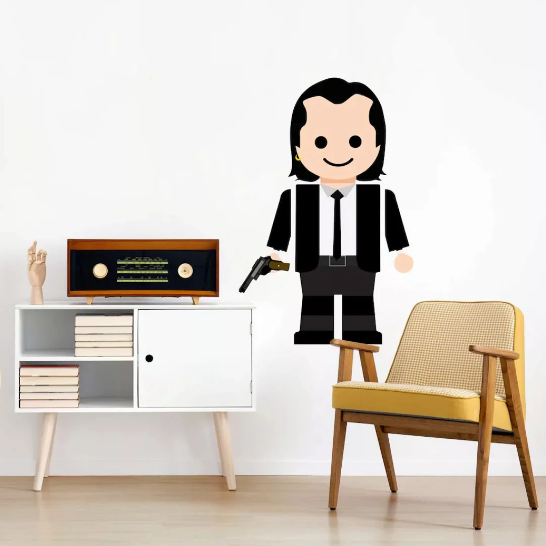 Wall-Art Wandtattoo »Pulp Fiction Vincent Vega«, (1 St.), selbstklebend, en günstig online kaufen