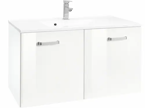 welltime Waschbeckenunterschrank "Ravenna", Badmöbel, Waschtisch inkl. Wasc günstig online kaufen