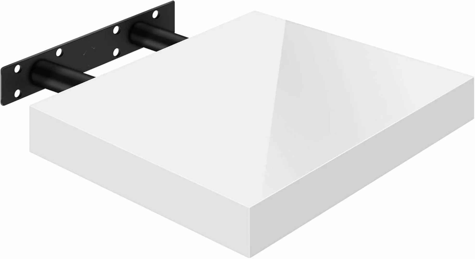 Woltu Wandregal, 1-tlg., hochglänzend Wandboard Schweberegal günstig online kaufen