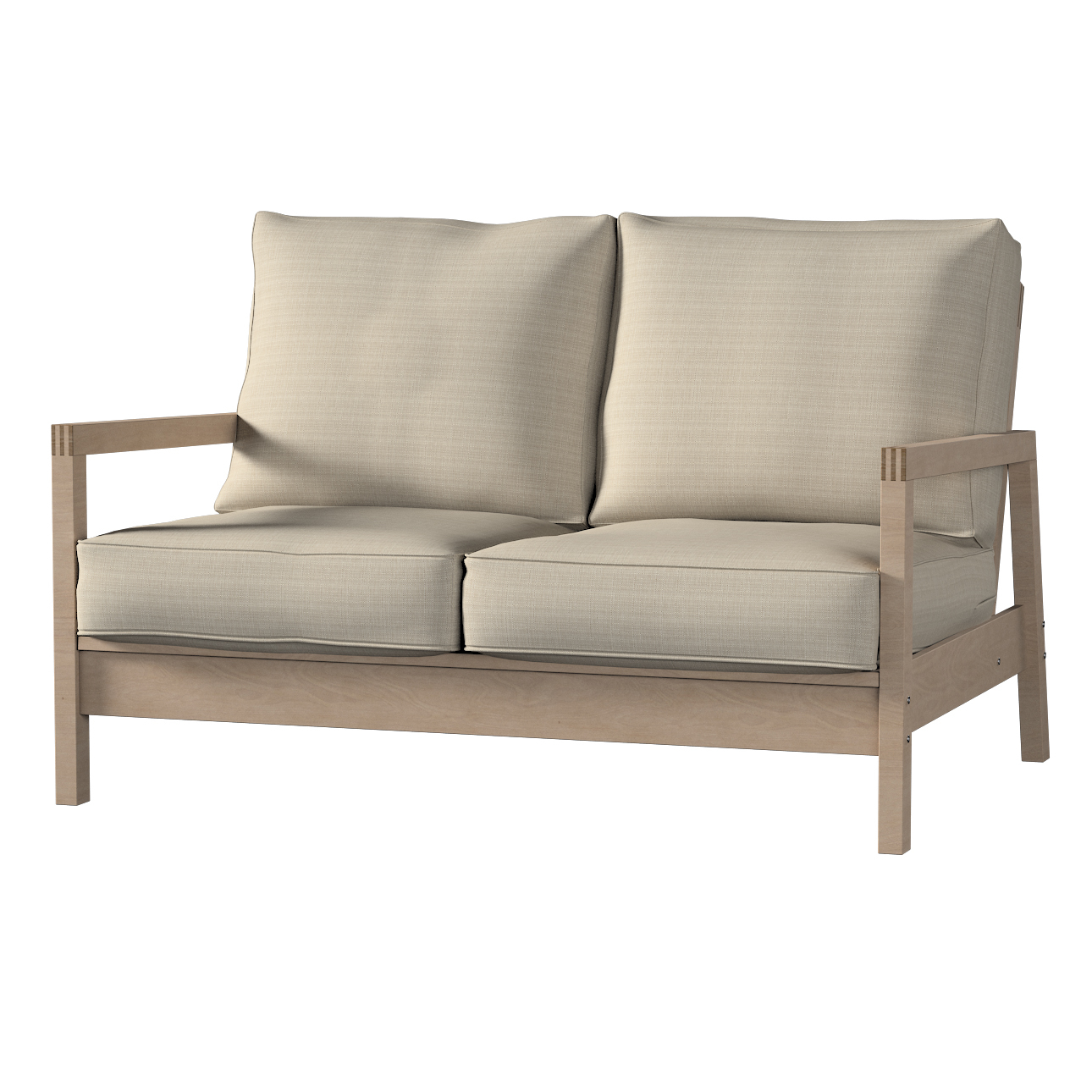 Bezug für Lillberg 2-Sitzer Sofa, beige, Sofahusse, Lillberg 2-Sitzer, Livi günstig online kaufen