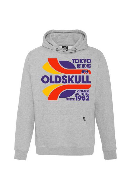 Oldskull Hoodie Retro Tokyopolis Vintage Logo Graphic günstig online kaufen