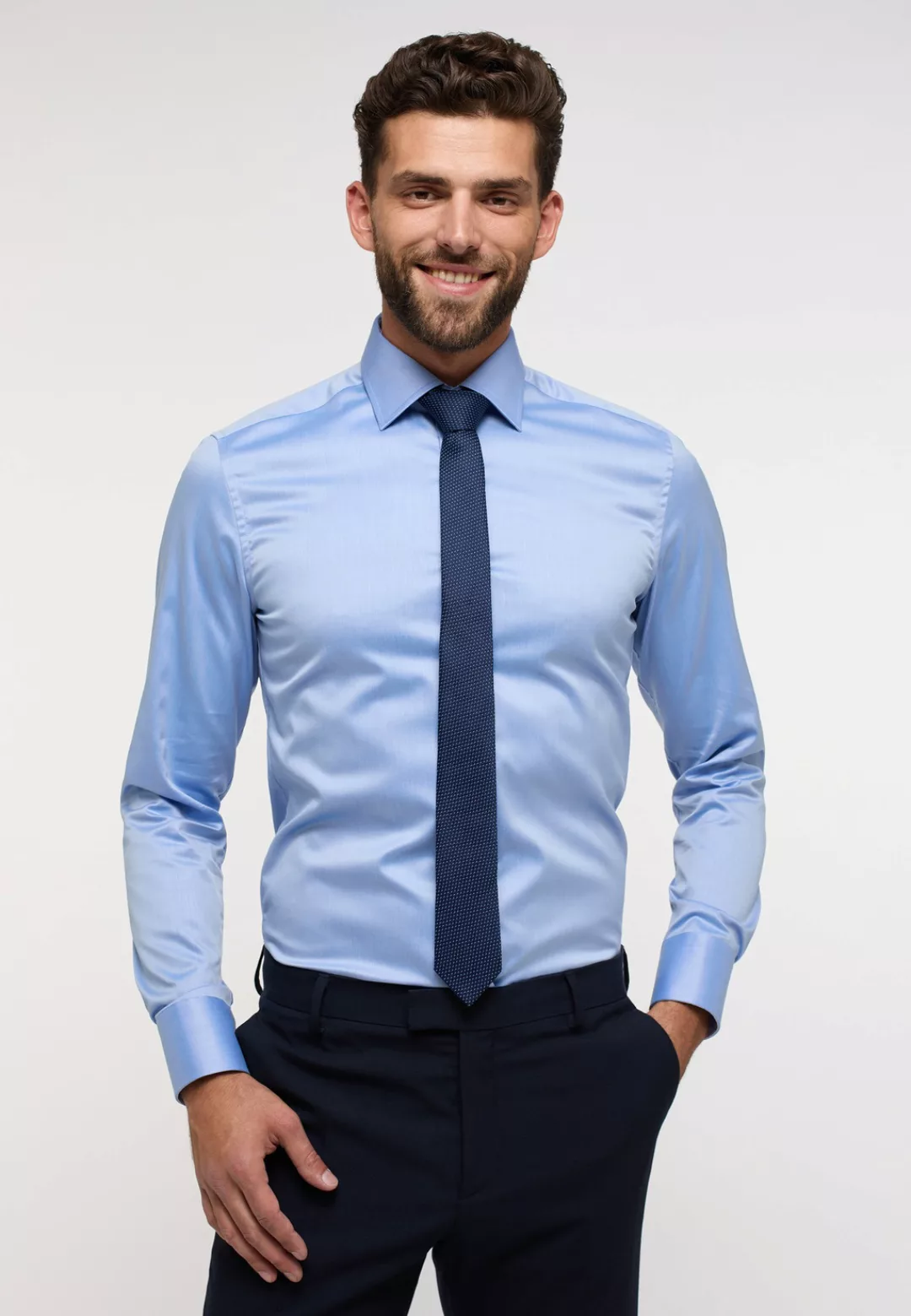 Eterna Langarmhemd "SLIM FIT" günstig online kaufen