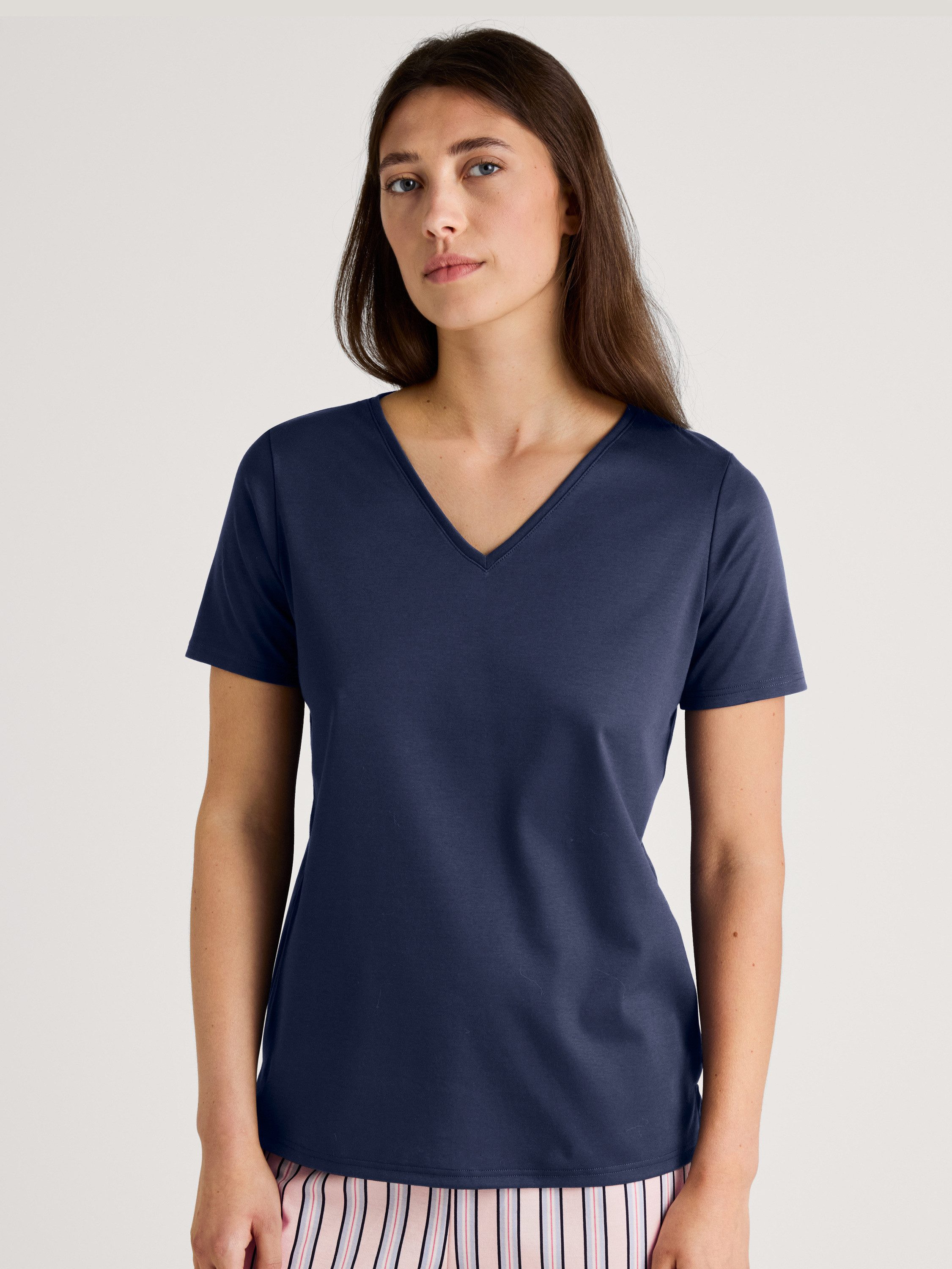 CALIDA Langarmshirt Favourites Botanic Damen (1-tlg) günstig online kaufen