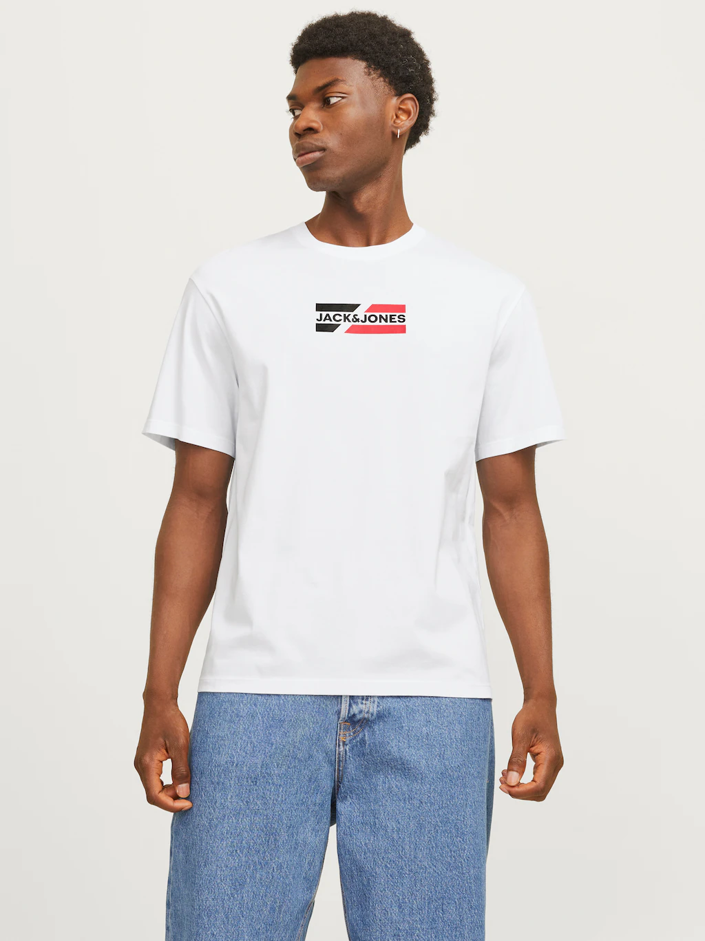 Jack & Jones Herren Rundhals T-Shirt JJCORP GRAPHIC TEE SS O-NECK - Regular günstig online kaufen