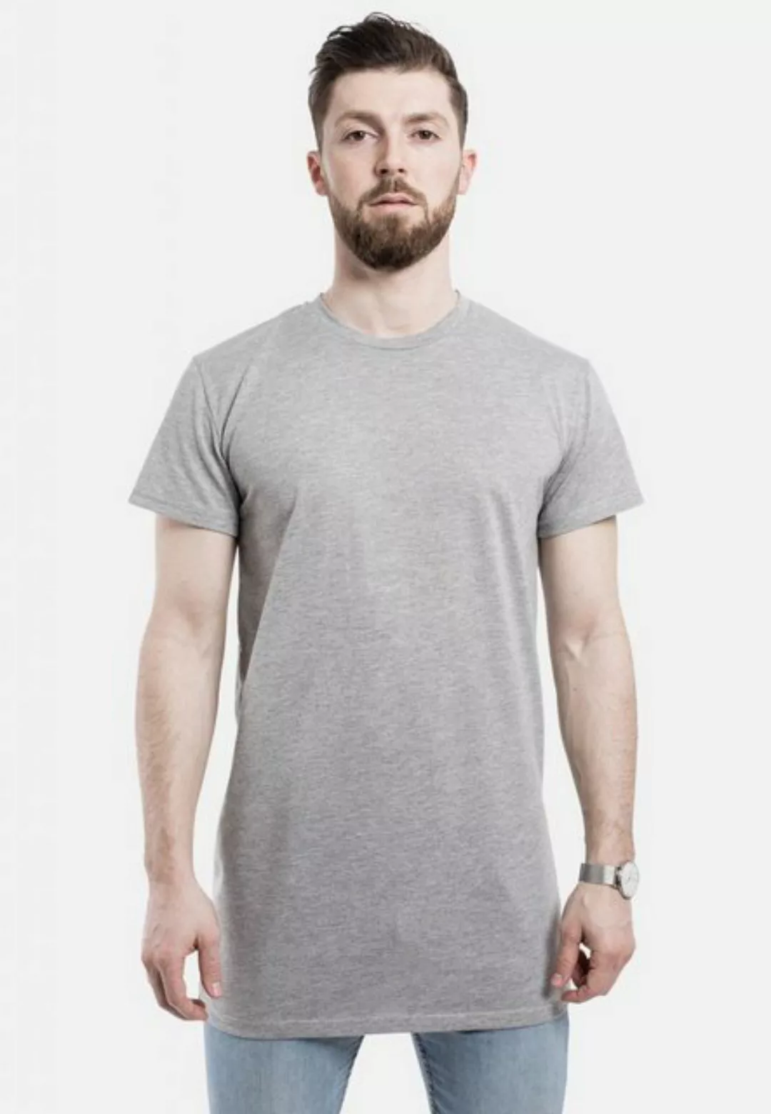 Blackskies T-Shirt Longshirt Under T-Shirt Grau Small günstig online kaufen