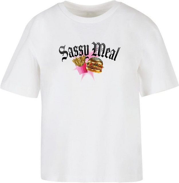 Mister Tee Ladies T-Shirt Sassy Meal Tee günstig online kaufen