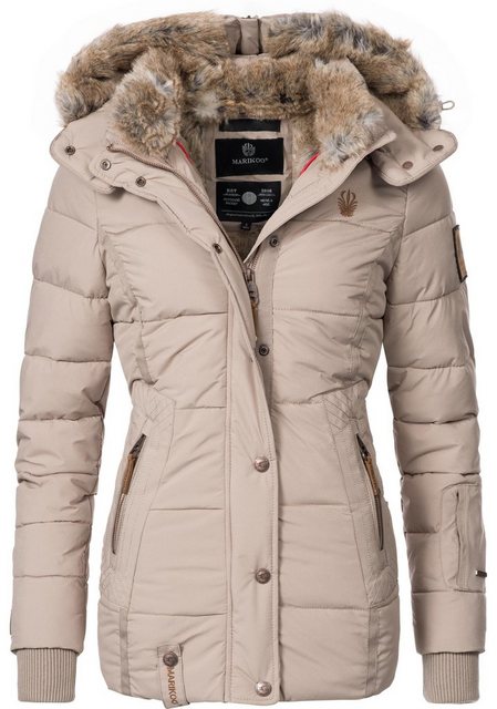 Marikoo Winterjacke "Nekoo", mit Kapuze, stylische Damen Steppjacke mit gro günstig online kaufen