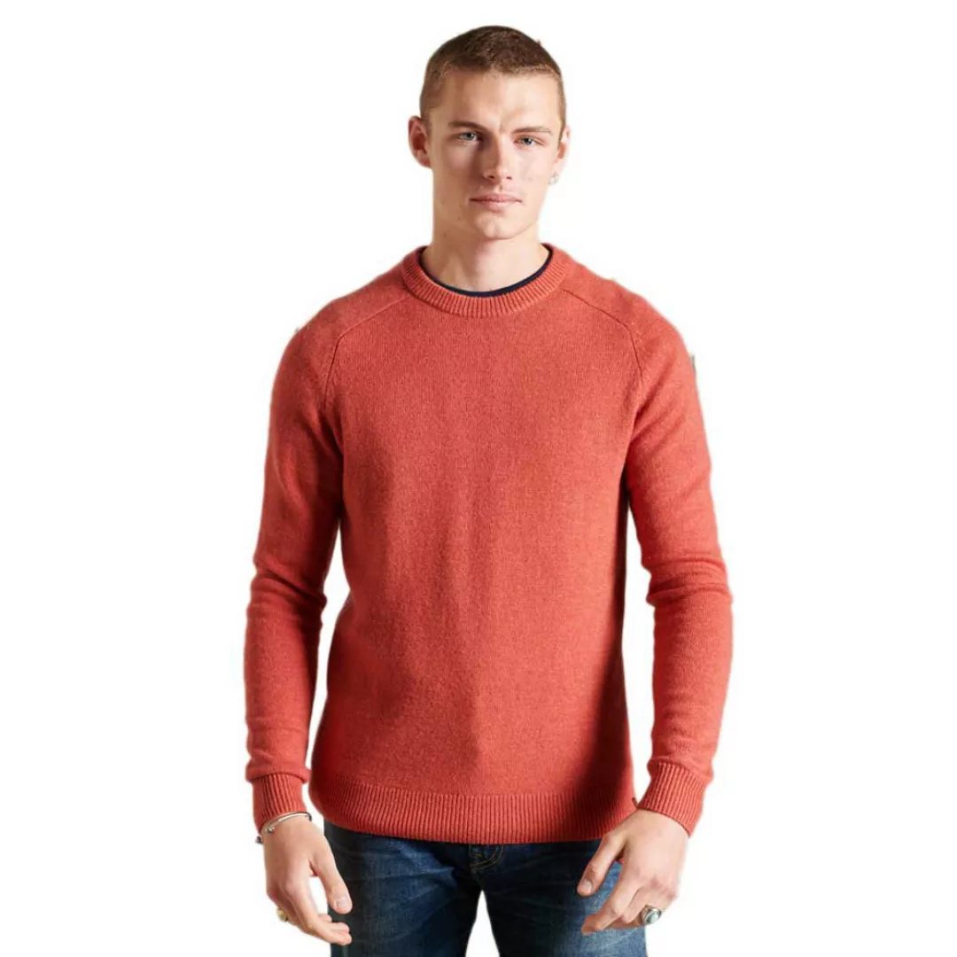 Superdry Harlo Crew Pullover M Warm Orange günstig online kaufen