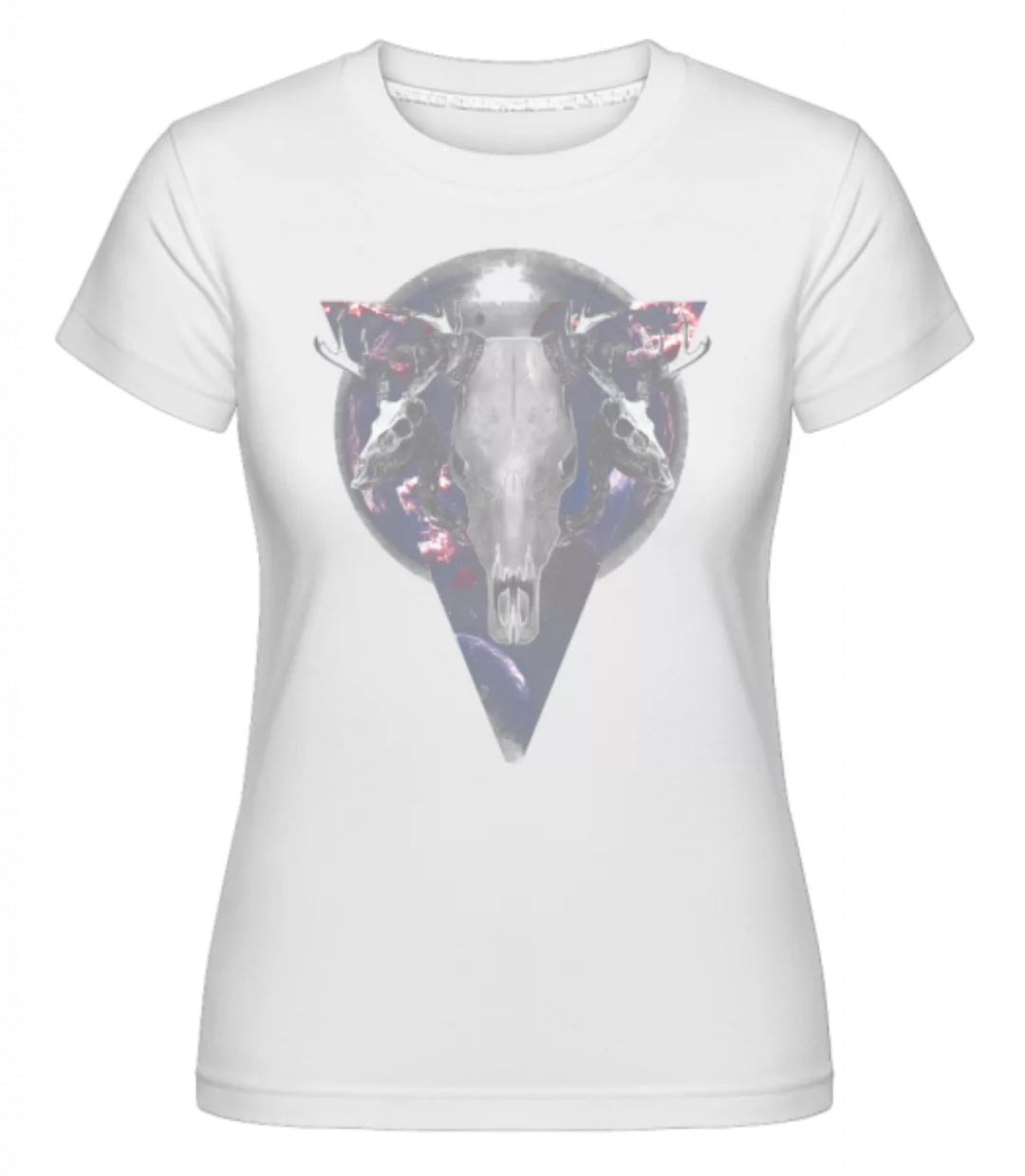 Büffel Totenkopf · Shirtinator Frauen T-Shirt günstig online kaufen