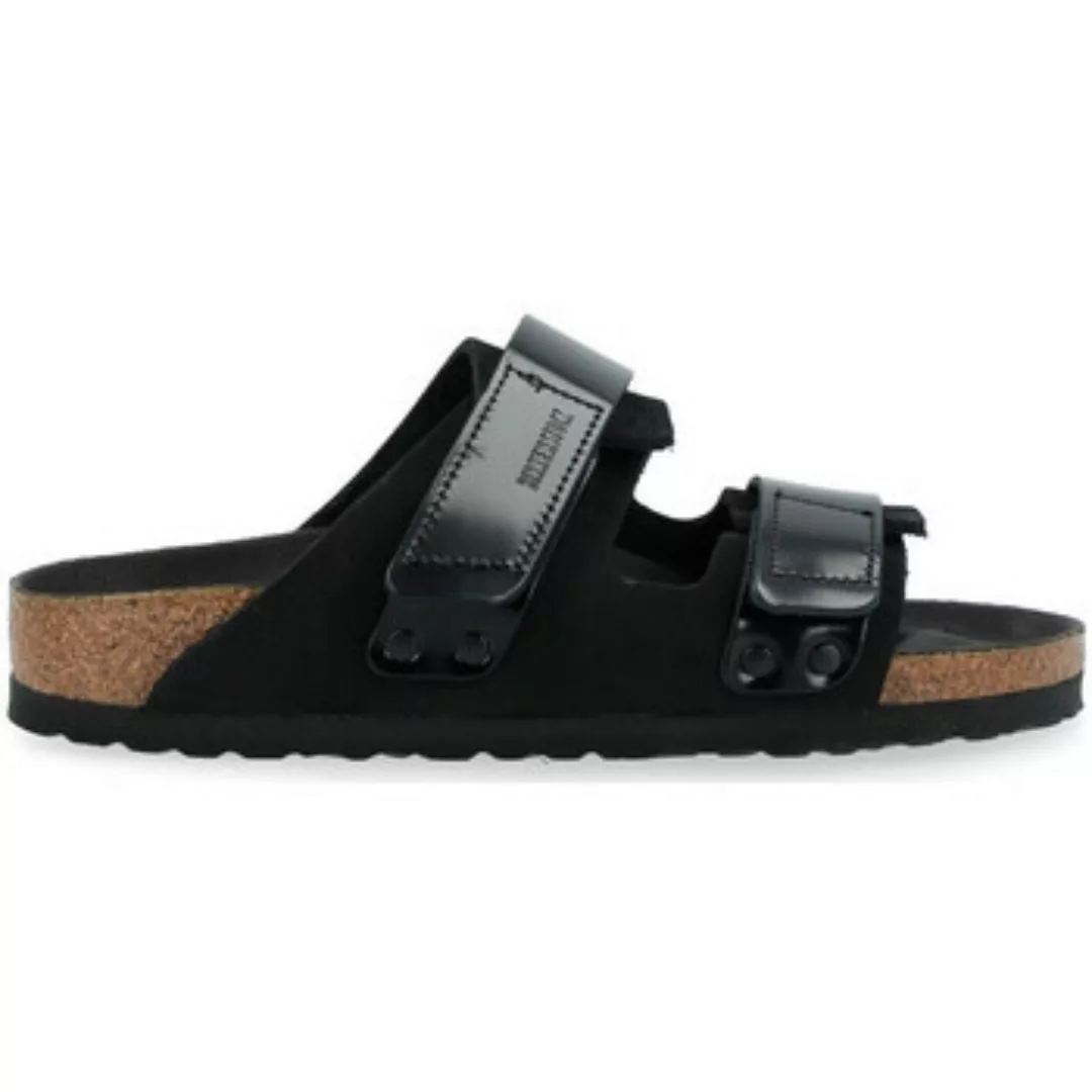 BIRKENSTOCK  Damenschuhe Birkestock Uji Sandale aus schwarzem Leder günstig online kaufen