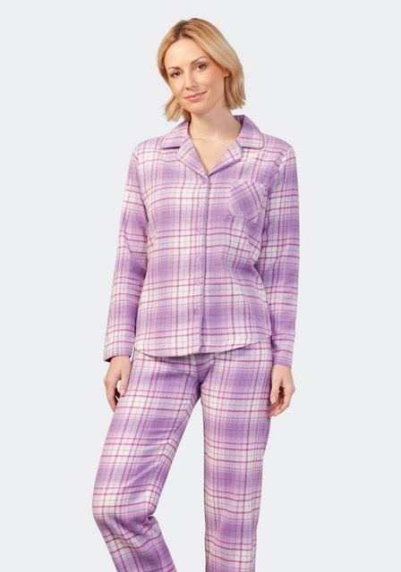 Hajo 5-Pocket-Hose Pyjama, Premium Cotton/Flanell günstig online kaufen