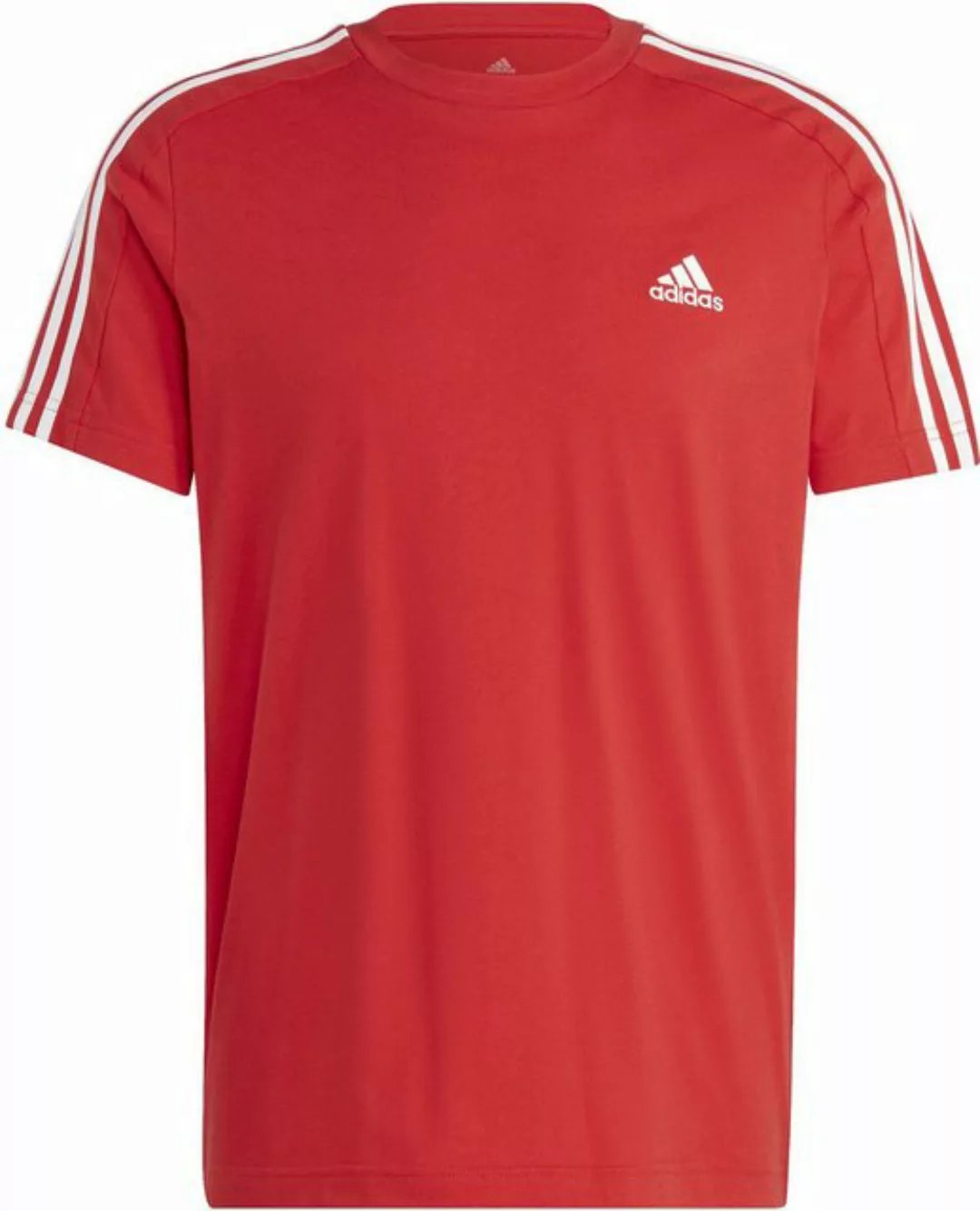 adidas Sportswear Kurzarmshirt ESSENTIALS SINGLE JERSEY 3-STREIFEN Herren B günstig online kaufen