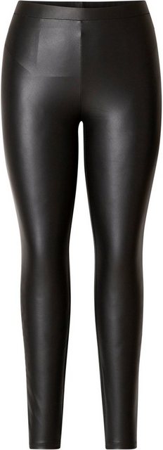 Base Level Leggings Ysabel In glänzender Lederimitat-Optik günstig online kaufen