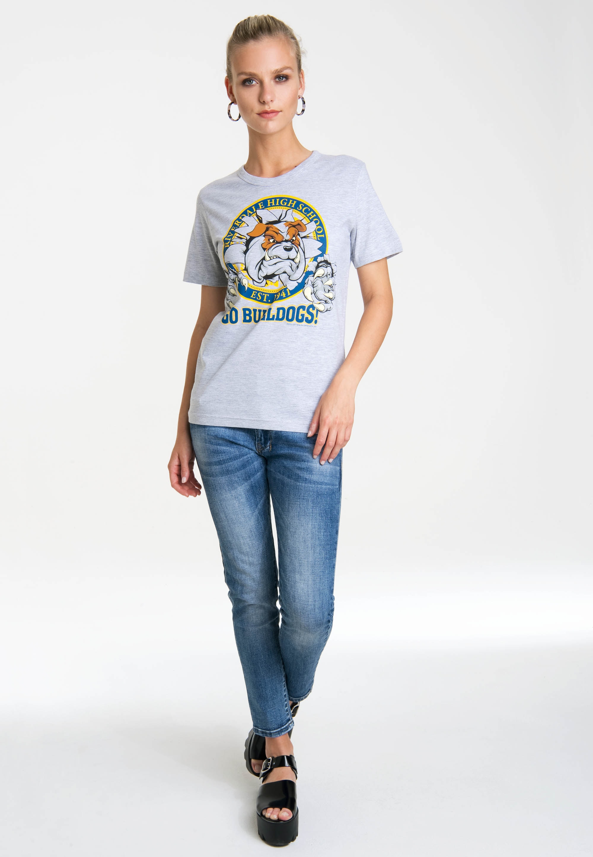 LOGOSHIRT T-Shirt "Riverdale – Go Bulldogs", mit lizenziertem Originaldesig günstig online kaufen