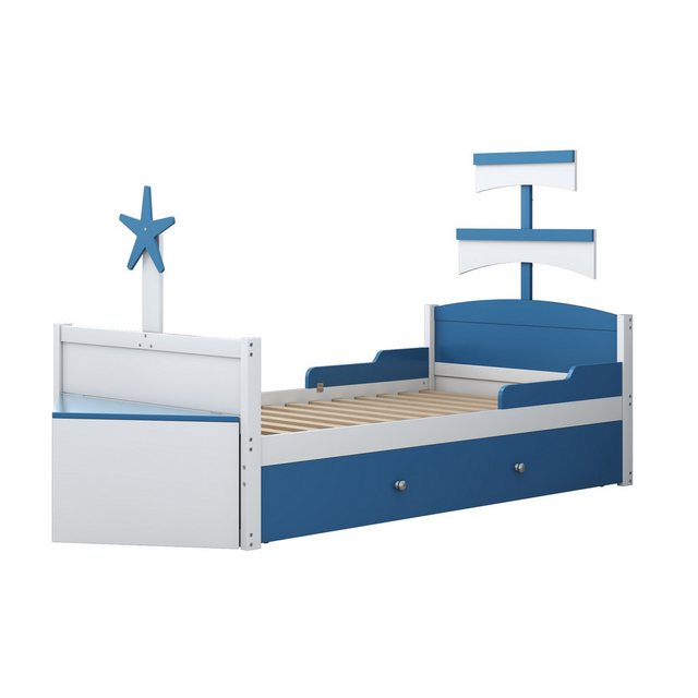 Rustrky Kinderbett Holzbett Einzelbett Jugendbett Funktionsbett Gästebett S günstig online kaufen