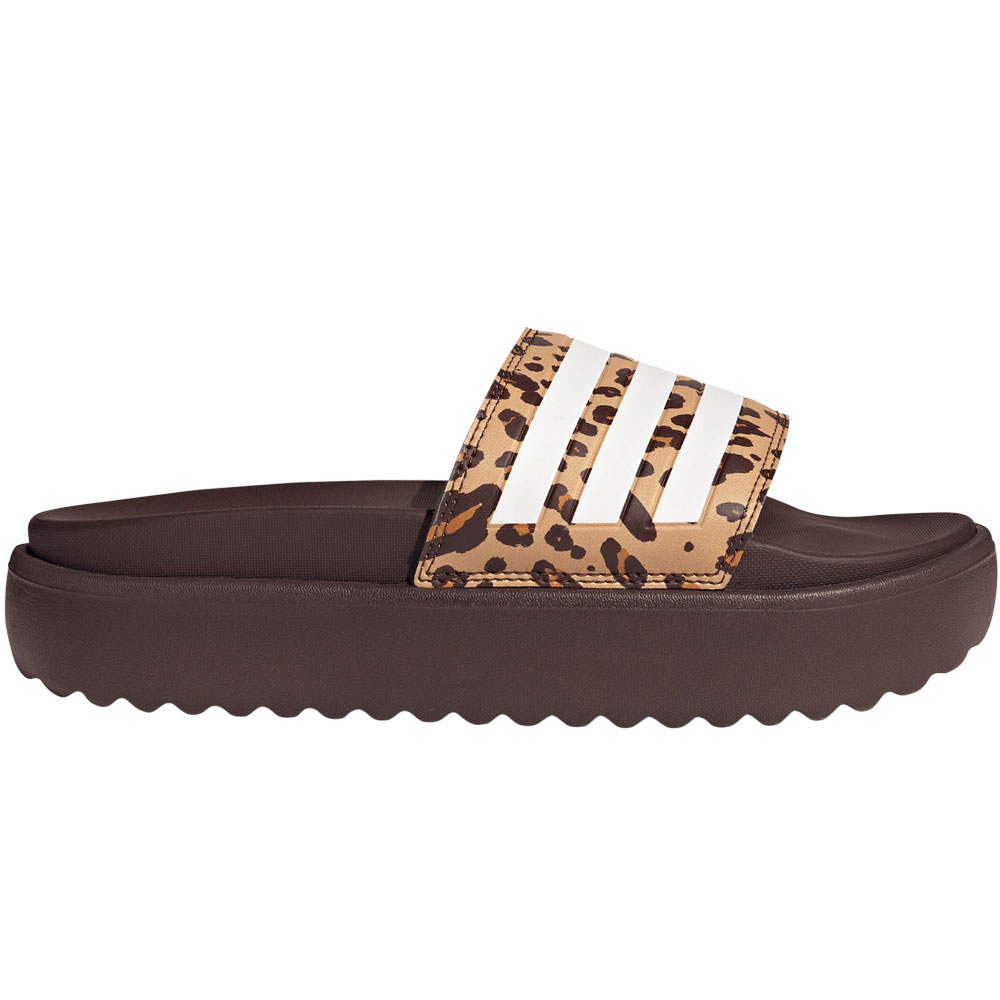 adidas Originals Adilette Platform Shadow Brown/Footwear White günstig online kaufen