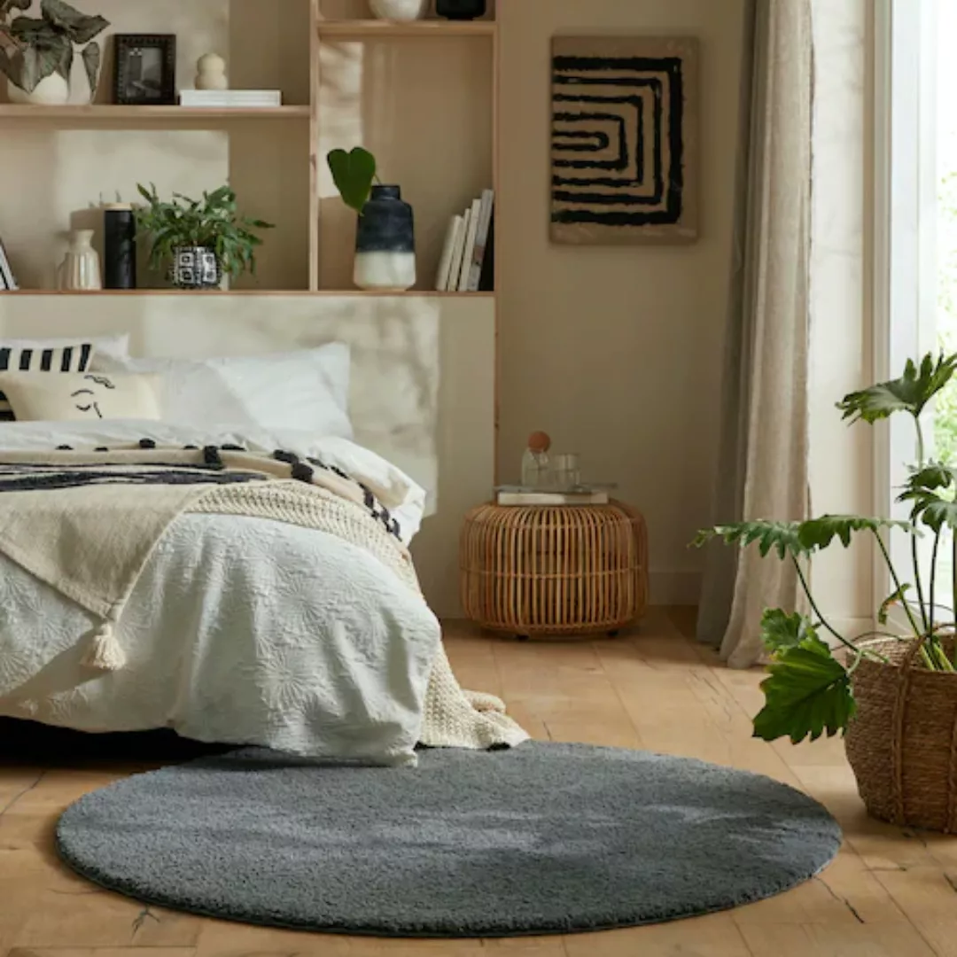 FLAIR RUGS Teppich »Fluffy«, rund günstig online kaufen