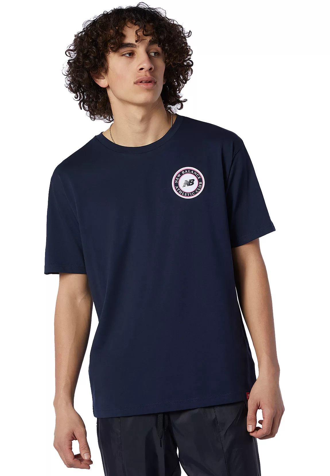 New Balance Herren T-Shirt ESSENTIALS ATHLETIC CLUB TEE MT13535 ECL Dunkelb günstig online kaufen