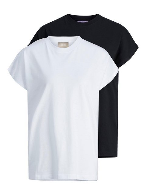 JJXX T-Shirt ASTRID (2-tlg) Plain/ohne Details günstig online kaufen