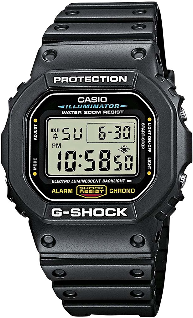 CASIO G-SHOCK Chronograph »Time Catcher, DW-5600E-1VER«, Quarzuhr, Armbandu günstig online kaufen