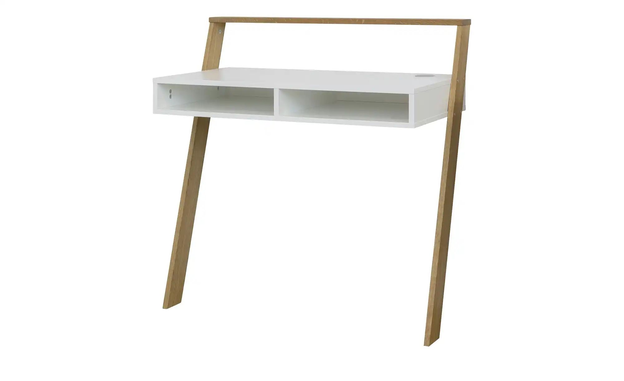 Schreibtisch  Memo ¦ weiß ¦ Maße (cm): B: 94 H: 96 T: 50.0 Tische > Schreib günstig online kaufen