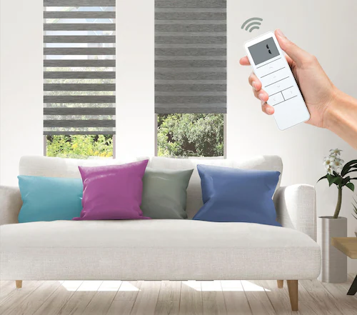 Good Life Elektrisches Rollo »Wood - SMART HOME«, Lichtschutz, ohne Bohren, günstig online kaufen