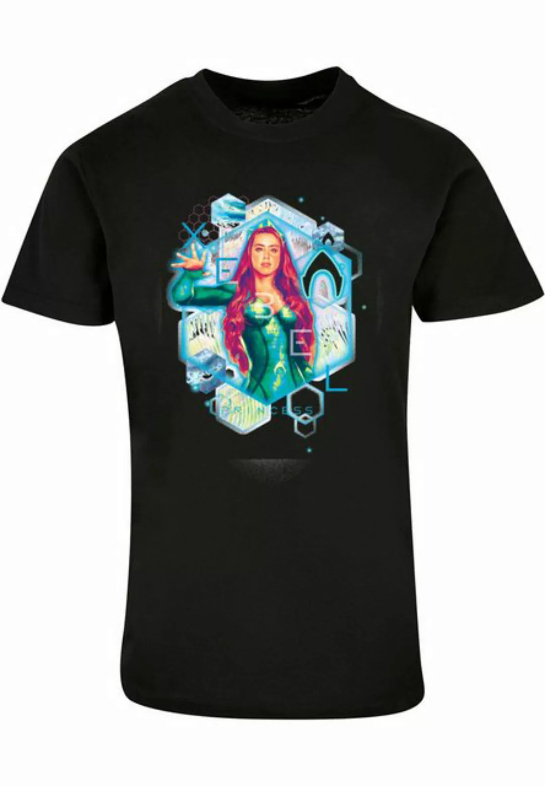 ABSOLUTE CULT T-Shirt ABSOLUTE CULT Herren Aquaman - Mera Geometric Basic T günstig online kaufen