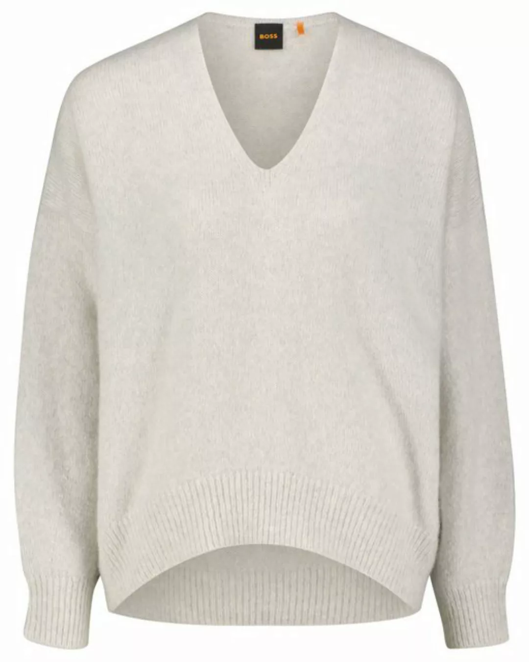 BOSS Strickpullover Damen Strickpullover mit Alpaka und Wolle C_FONDYS (1-t günstig online kaufen