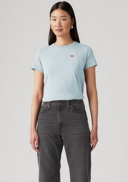 Levi's® T-Shirt Mini-Logo (2-tlg., 2er-Pack) mit kleiner Markenlogo-Sticker günstig online kaufen