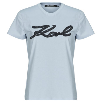 Karl Lagerfeld  T-Shirt BOUCLE KARL SIGNATURE T-SHIRT günstig online kaufen